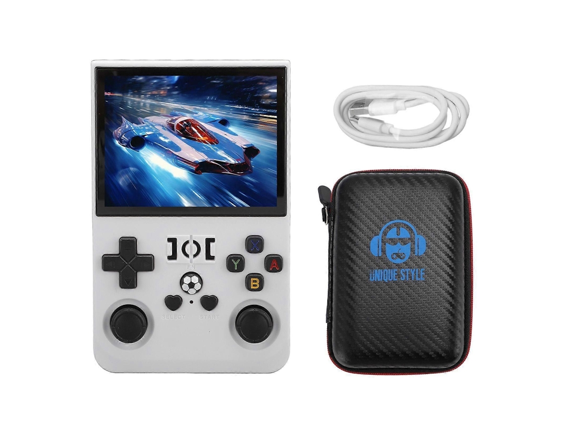 Consola de juegos portátil de código abierto GOKOCO con sistema dual, pantalla IPS de 3,5 pulgadas, más de 18.000 juegos, tarjeta retro.
