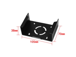 Soporte de pared Aetheria para Apple TV, compatible con todos los modelos, fabricado en aleación de aluminio.