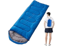 2026-bolsa De Dormir Ultraligera Impermeable Para Camping Invierno Caliente Adulto Portátil Con Relleno De Algodón Hueco Y Funda Compresa