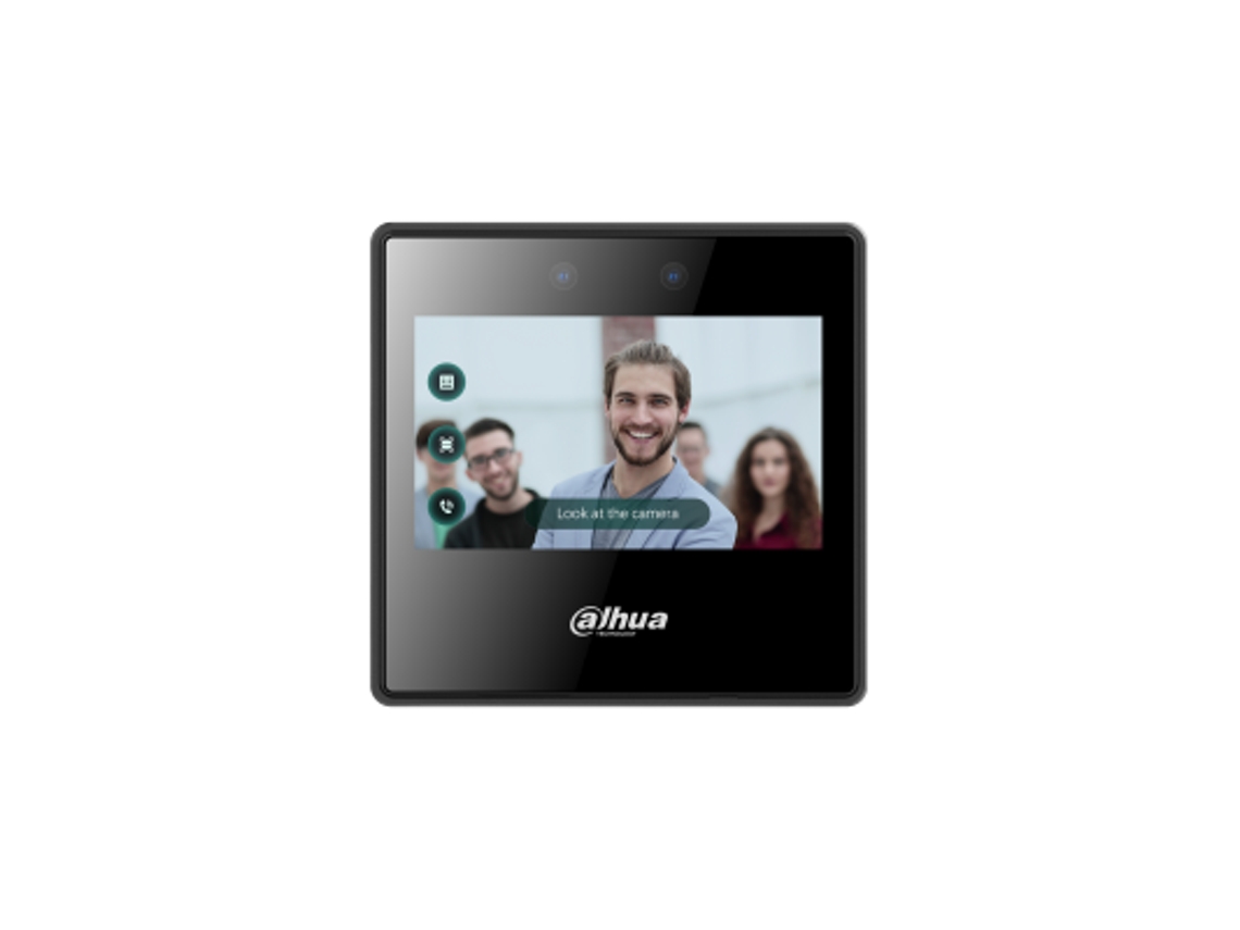 Dhi-Asi3223A DAHUA Lector de Control de Acceso Integrado Táctil Reconocimiento Facialcontraseña Pantalla Lcd 4.3 Cámara Hd 2Mp