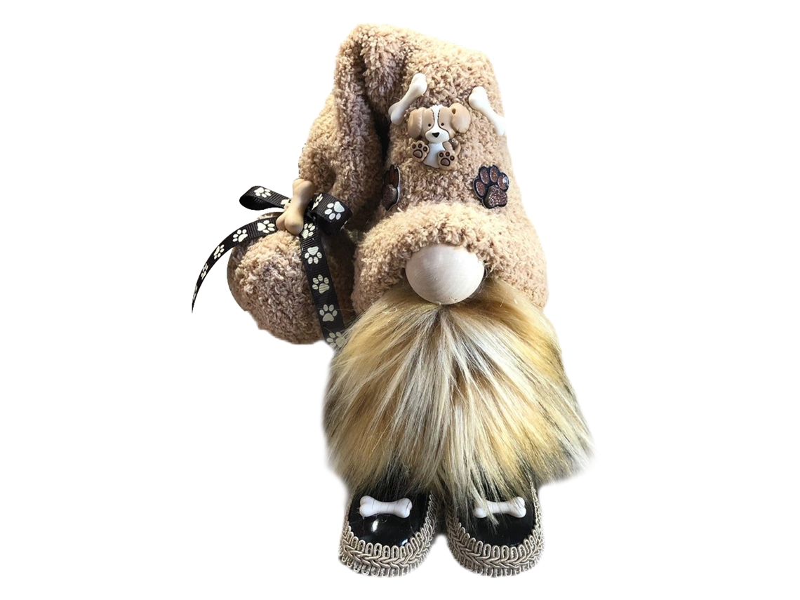 Peluche de gnomo navideño, decoración de mesa navideña