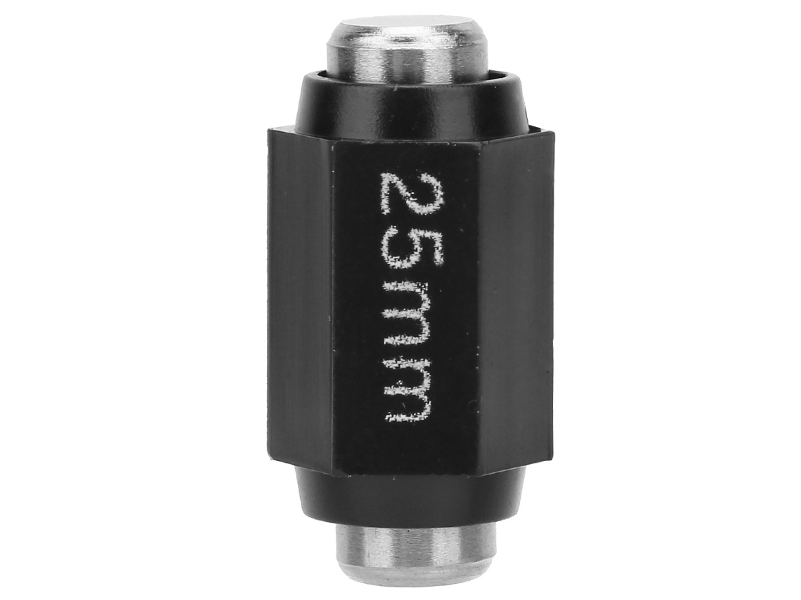 Bloque De Calibración Para Micrómetro Externo, Acero Inoxidable, Barra Estándar (25 Mm)
