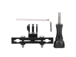 Soporte De Clip Para Sillín De Bicicleta Para Filmación, Aleación Ligera De Aluminio Cnc, Ajustable Para Cámaras Hero 4, 3+