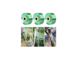 Cinta de injerto Linjou, 3 rollos, 100 m x 24 mm, autoadhesiva para plantas, árboles frutales y jardín (marca).
