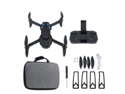 Dron Plegable Sin Escobillas Con Doble Cámara 4k, Antiinterferencias, Profesional Para Adultos, Uso En Exteriores.