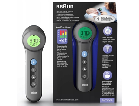 Termómetro sin Contacto Bnt400 BRAUN