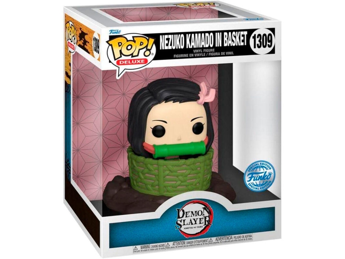 Figura Pop Kimetsu No Yaiba Nezuko Kamado En Cesta Exclusiva B.active