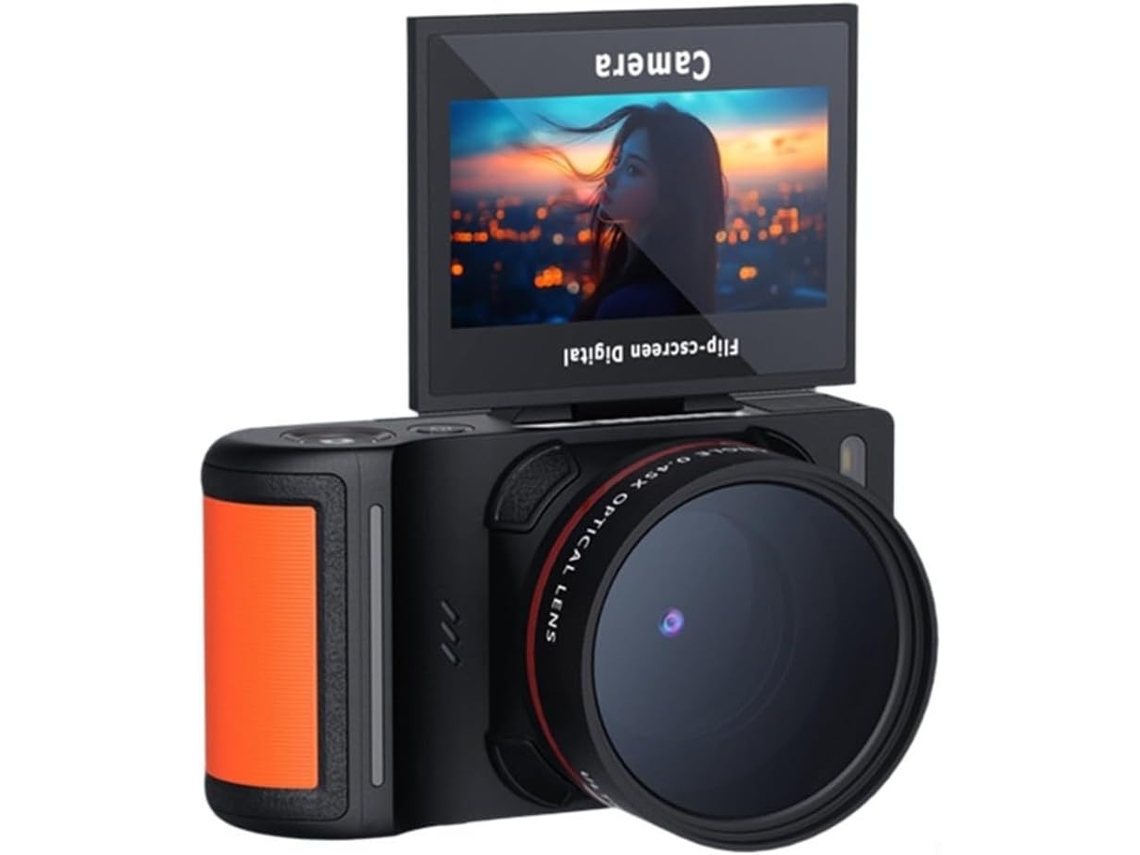 Cámara Para Estudiantes Con Pantalla 4k, Zoom De 18x, Hd De 5 Mp, 7,6 Cm, Wifi