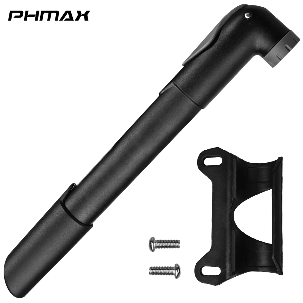 Bomba de bicicleta portátil Phmax de 120 psi, minibomba manual para bicicleta, válvula Schrader Presta, para ciclismo de montaña y carretera, Vayotoy