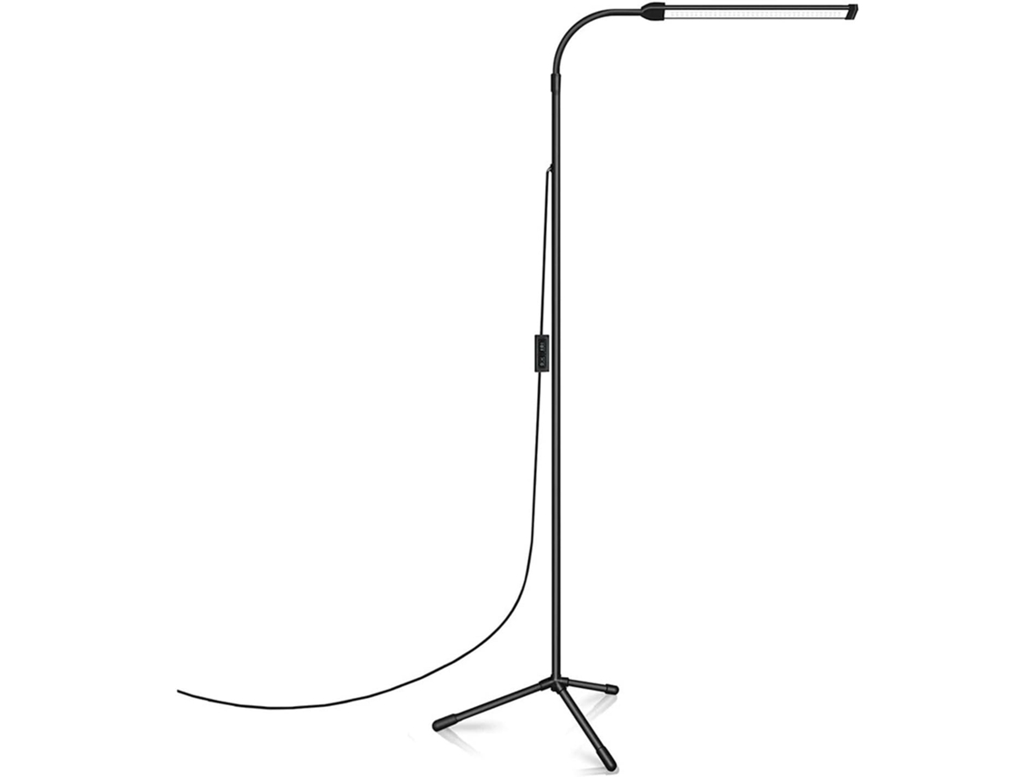 Lámpara De Pie Led Para Sala De Estar, Soporte De Iluminación Interior Ajustable, Brazo Flexible.