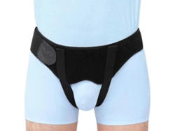 Faja De Soporte Para Hernia Inguinal Con Almohadillas Removibles Para Truss De Ingles M Negro