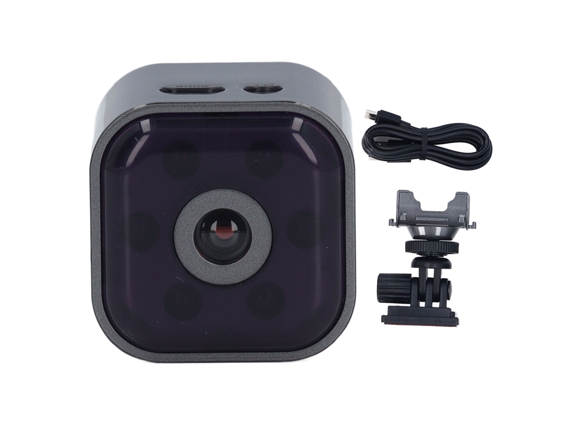 Mini Cámara Wifi 1080p Hd Con Visión Nocturna Y Detección De Movimiento Para Seguridad En El Hogar.