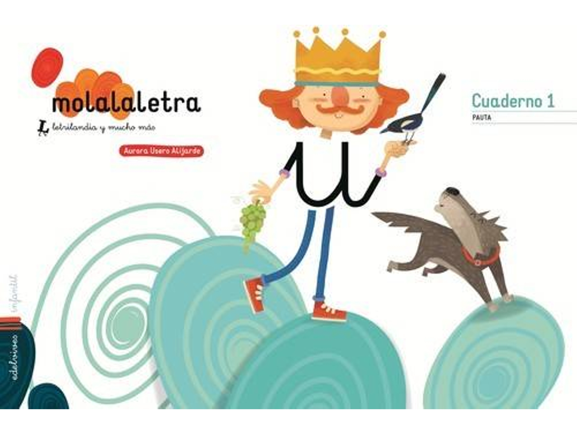 Libro Mola La Letra Nivel 2. 4 Años Pauta (Español)