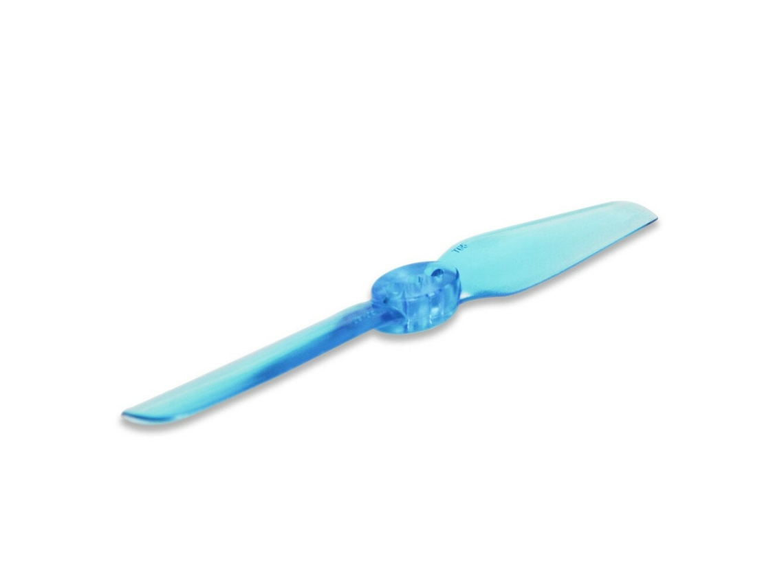 Azul Claro 10 Pares 5 Pares Hélice Hq Prop Duradera T65mm 65 Mm 2,5 Pulgadas Hélice De 2 Palas Para Ultramicro / Toothpick Drone De Carreras Fpv