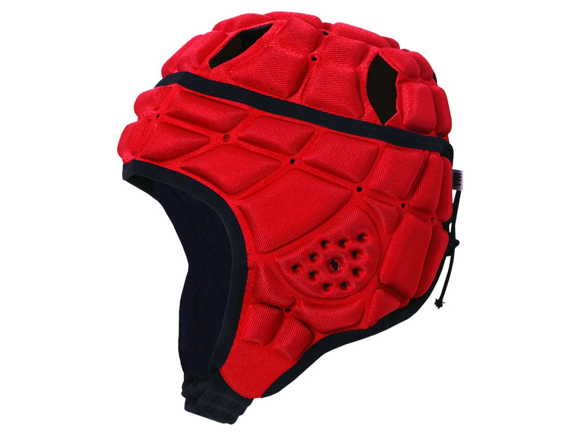 Cascos protectores de carcasa blanda para entrenamiento de rugby y fútbol para niños