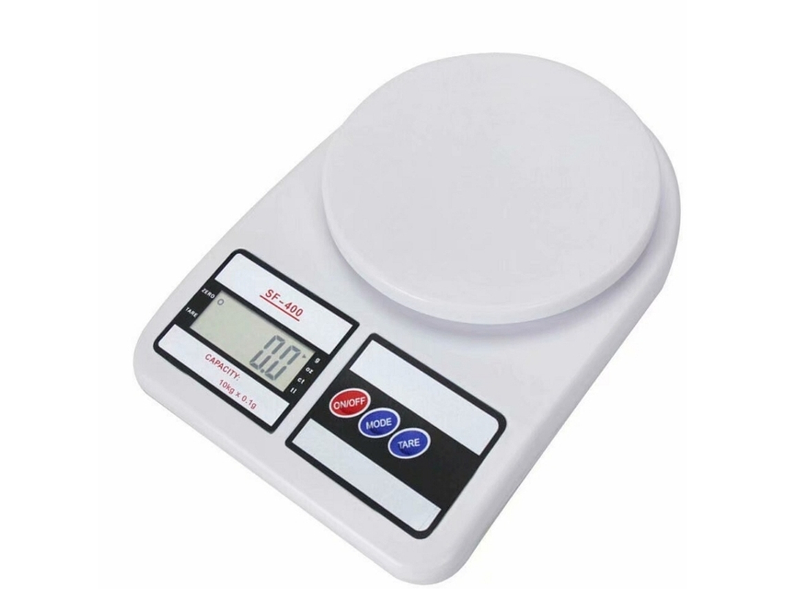 Báscula Electrónica Digital Para Cocina Y Repostería (10 Kg/1 G) CHRUI