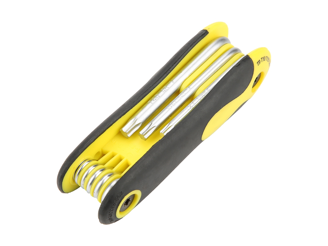 Juego De Llaves Plegables 8 En 1 Con Punta De Estrella, Acero De Alto Carbono, Manusis Professional Tool