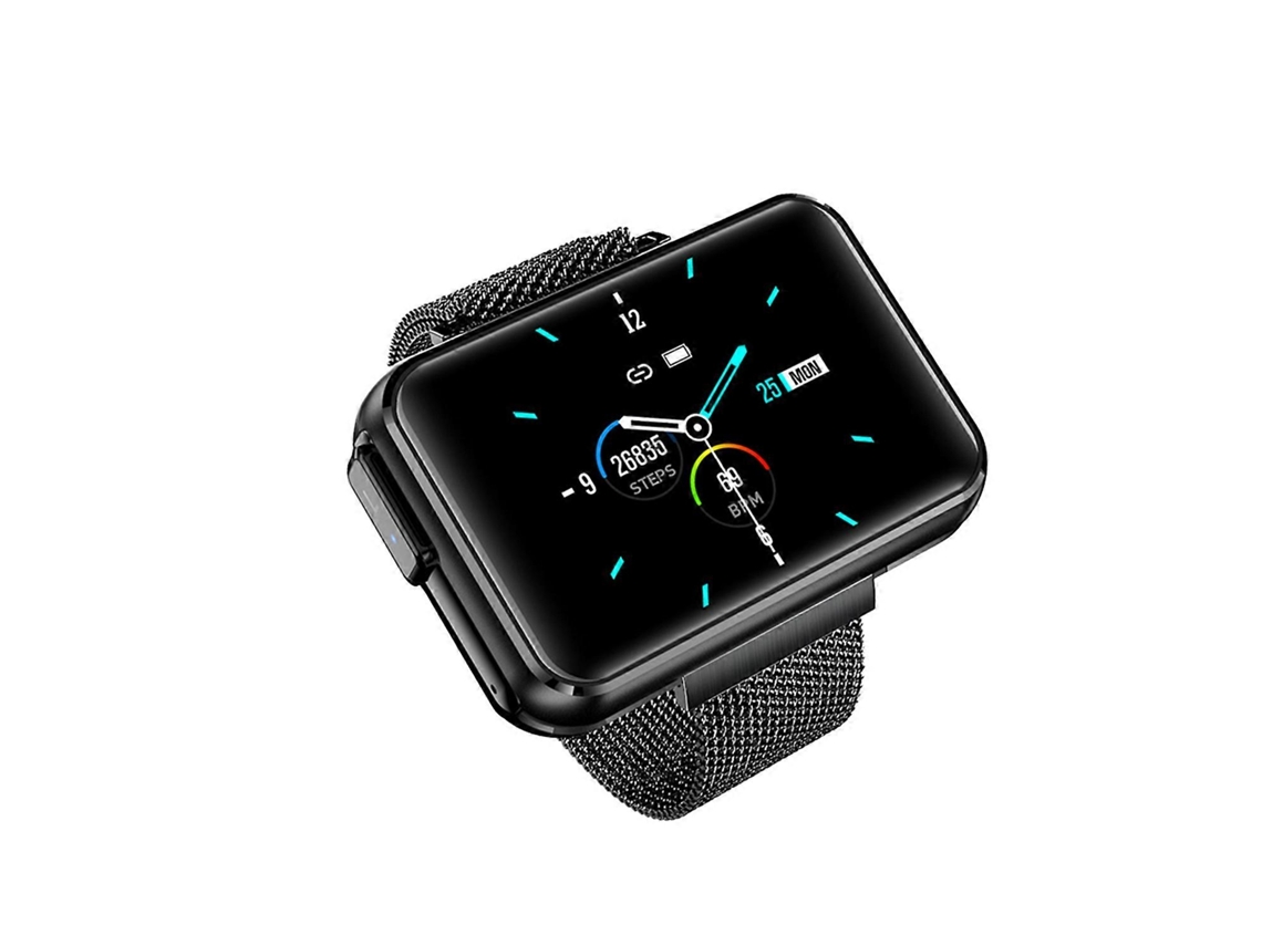 Reloj inteligente 2 en 1 para hombres y mujeres con auriculares inalámbricos Bluetooth estéreo para música Fk Ly Ebike Smartwatch