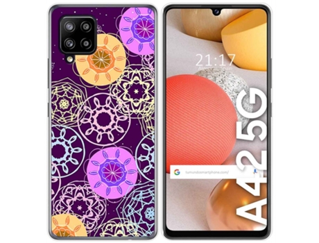 Carcasa Samsung Galaxy A42 5G TUMUNDOSMARTPHONE Dibujos Multicolor