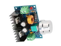 Regulador de voltaje CC de plástico, módulo reductor de alta potencia con modulación PWM, máx. 8 A, 200 W.