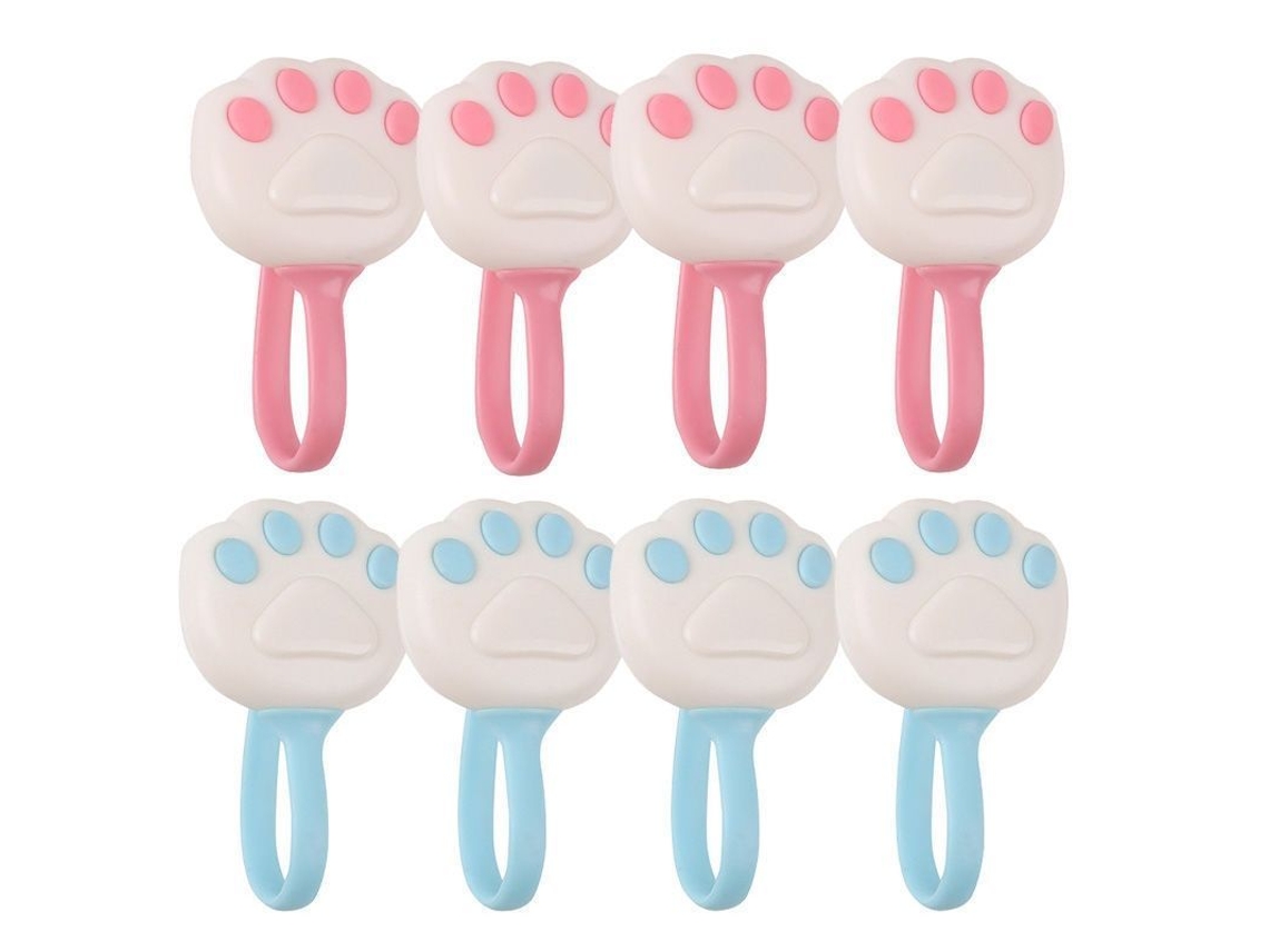 12 Clips Magnéticos Para Edredones, Clips Con Diseño De Garra De Gato, Evitan Que Se Muevan.