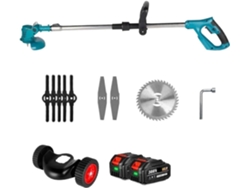 Tondeuse À Gazon Électrique 1500 W, Longueur Reglable, Flexible, Sans Fil, Recargable, Para Jardín