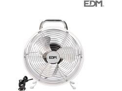 Ventilador Mesa EDM Blanco 30W 20 Cm