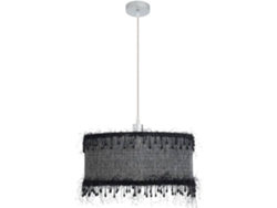 Lámpara de Techo FABRILAMP Hilos (Negro - E27 - Máx. 60W - Tela)