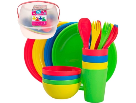Vajilla MAX HOME 4 conjuntos (Multicolor)