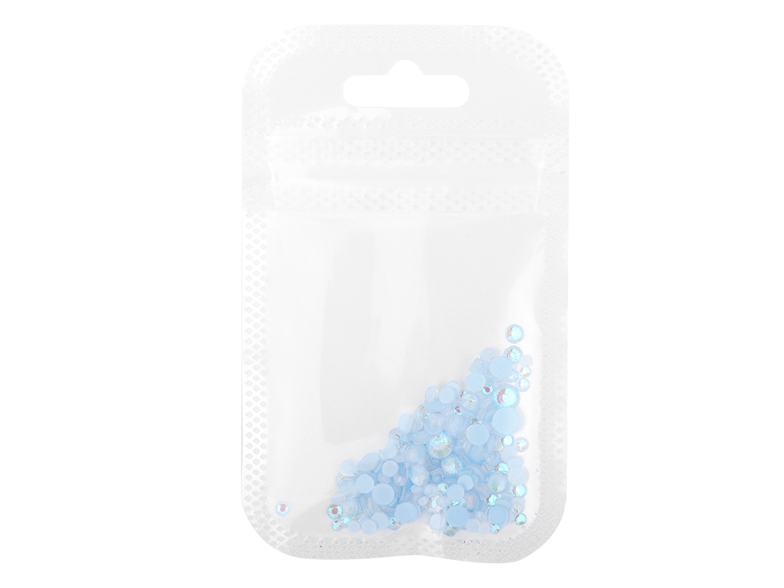 Rebe - Kit de manicura DIY con piedras brillantes y purpurina, herramienta exquisita YG-02