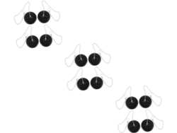 Juego de baño y cocina de 3 a 4 piezas, que incluye tapón de silicona, accesorios de baño, junta y sensor.