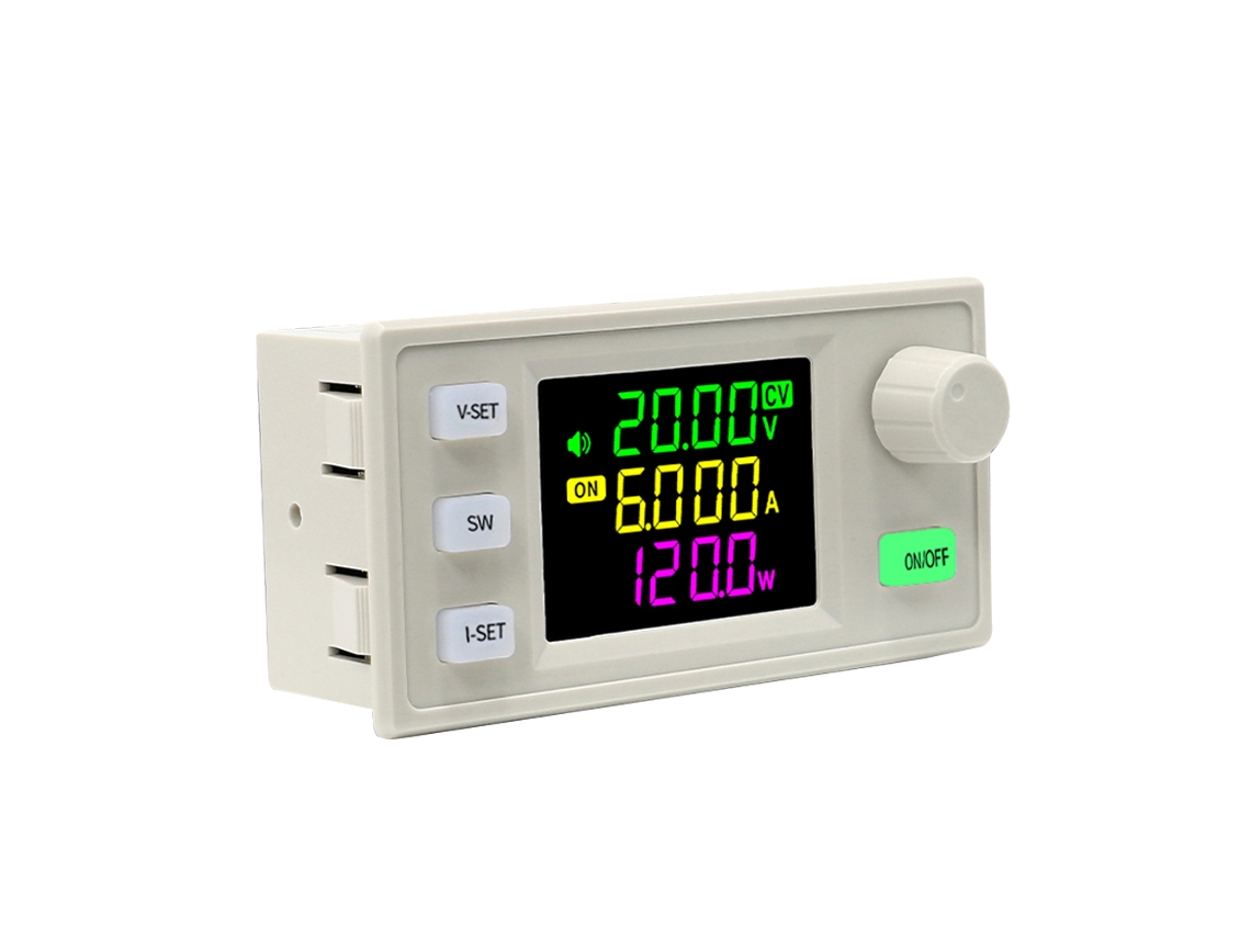 Módulo De Fuente De Alimentación Buck Regulable Por Control Numérico Cc Con Voltaje Y Corriente Constante Para Carga Solar