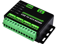 Convertidor Usb A Rs485 De 4 Vías Con Protección Múltiple Y De Grado Industrial
