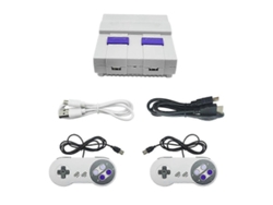 Consola retro SNES821 2.4G con cable, miniconsola dual para TV, con 821 juegos integrados y enchufe europeo. Hengjian