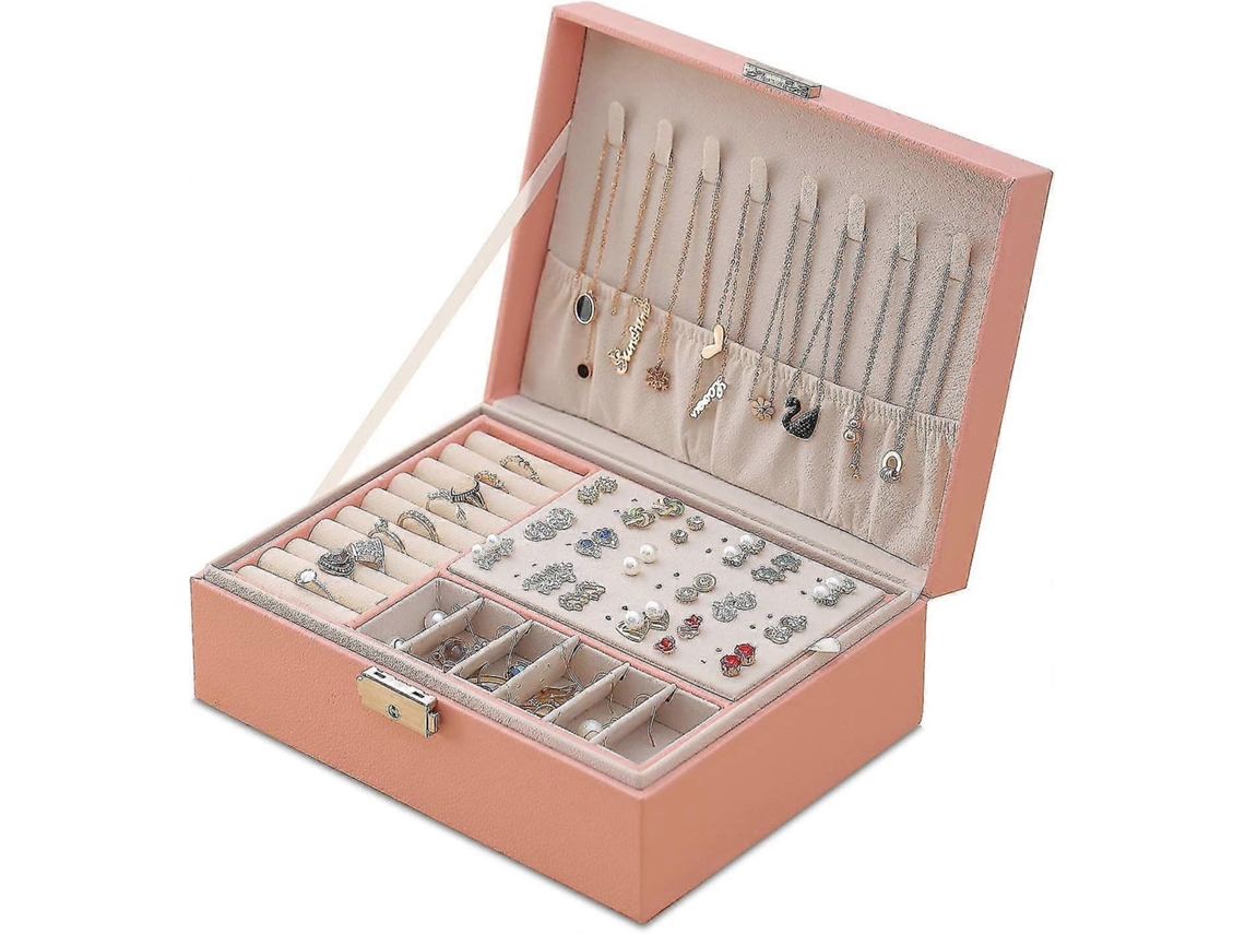 Caja de tesoros pirata de plástico, organizador para joyas, maquillaje, regalos y dulces - Hengjian
