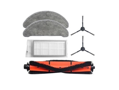 Paño de mopa cepillo rodante Cepillo Lateral filtro Hepa para aspiradora Xiaomi Roidmi Eve Plus