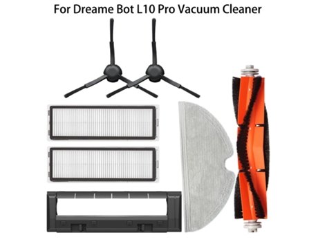 Accesorios reemplazables para aspiradora Dreame Bot L10 Pro, cubierta de Cepillo Lateral de suelo principal, fregonas, paños, filtros Hepa, repuestos