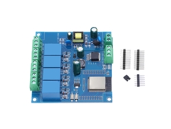 Yncm2026-placa De Desarrollo Esp32 Con Wifi Bluetooth Módulo De Relé 4 Vías Programable Inalámbrico