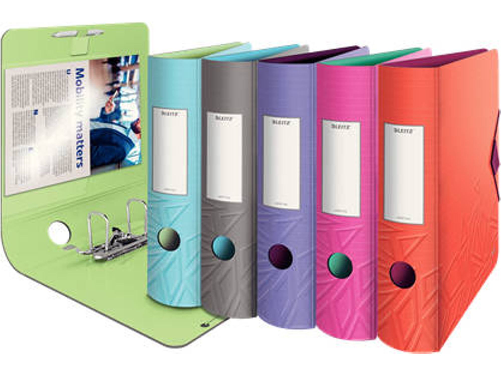 Dossier LEITZ 11160099 (A4 - 21x29.7cm - Multicolor - Polipropileno)