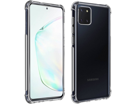 Carcasa y Protector de Cristal Templado Samsung Galaxy Note 10 Lite AVIZAR PACK-PREMS-A81 Negro