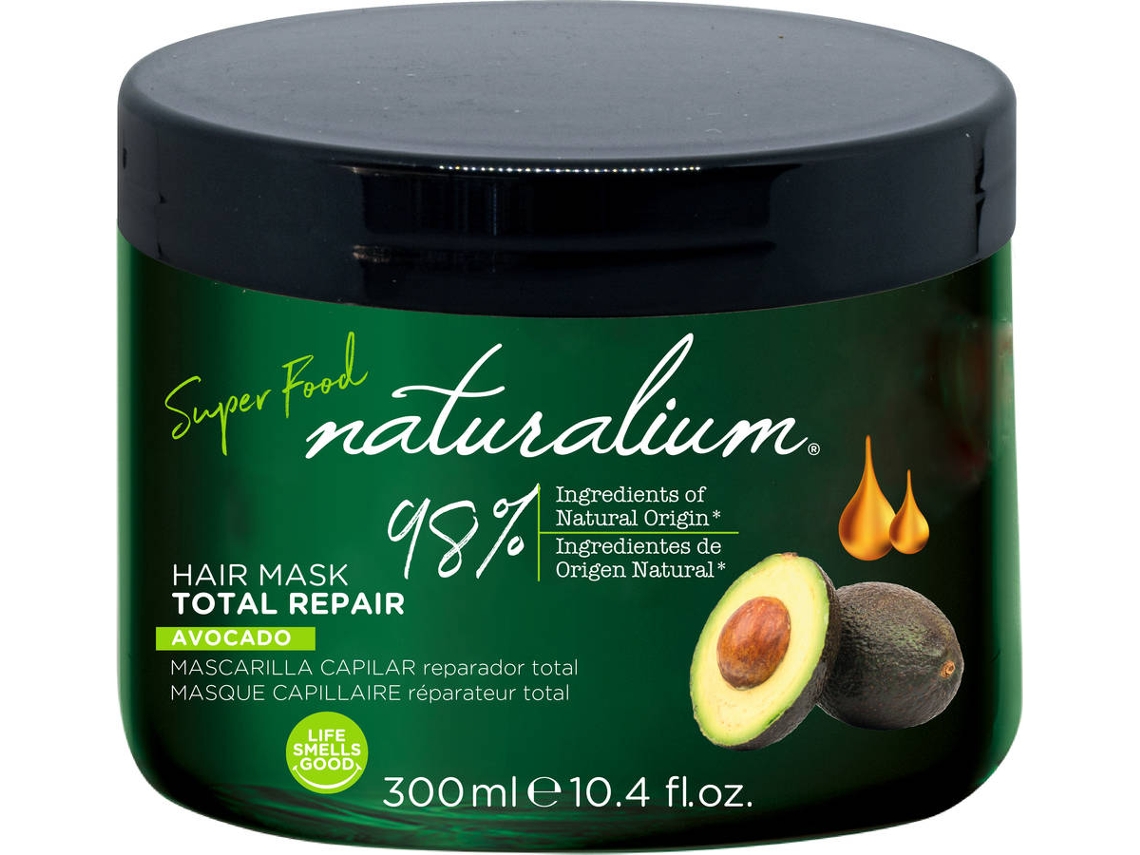Mascarilla NATURALIUM Super Food Aguacate (300 ml)