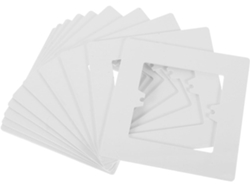 Paquete De 10 86 Tapas Para Interruptores De Pvc Blanco, Placas Protectoras