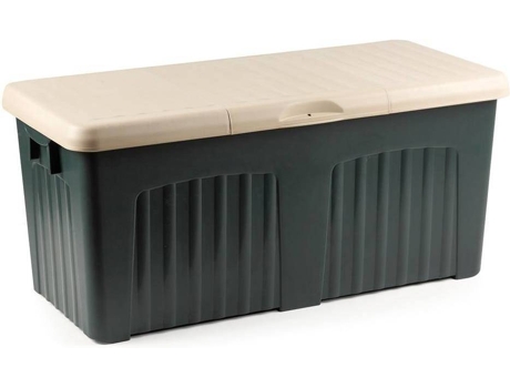 Pieza Decorativa DMORA Multipurpose Storage Trunk (Gris - Polipropileno - 125 x 57 x 56 cm)