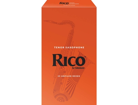 D'ADDARIO rico by D'ADDARIO saxofone tenor 3.5 (25 un)