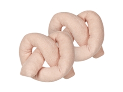 Cojines nudo modernos BELIANI Gladiolus de Pelo sintético Rosa 172x14x14