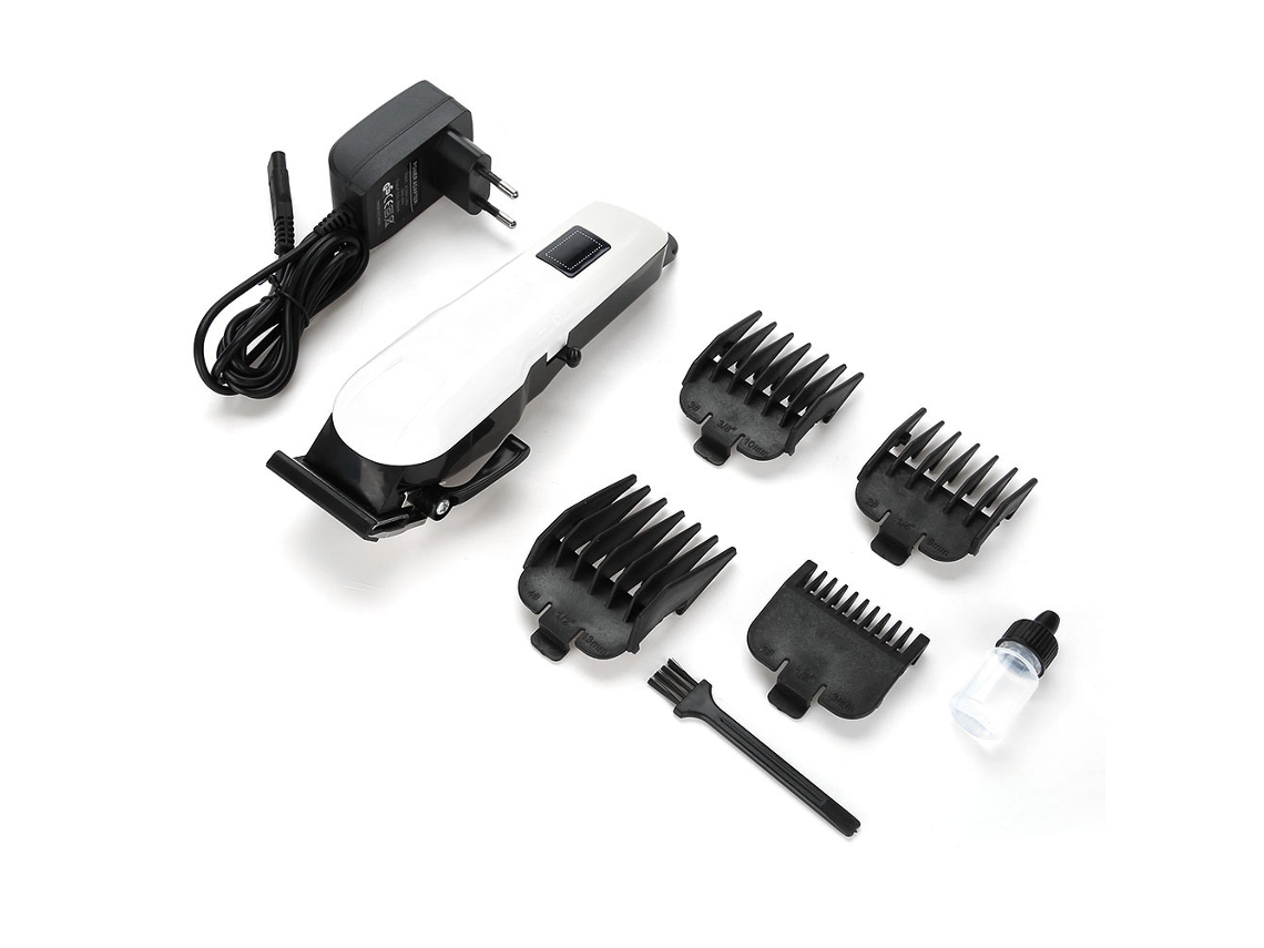 Kemei Maquina De Cortar Cabelo Profissional Ultra Silenciosa Kit De Tosa Para Adultos E Crianças