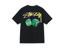 Camiseta De Verano Con Estampado Fluorescente, Corte Holgado Para Hombre Y Mujer. Tejido Principal: Algodón.