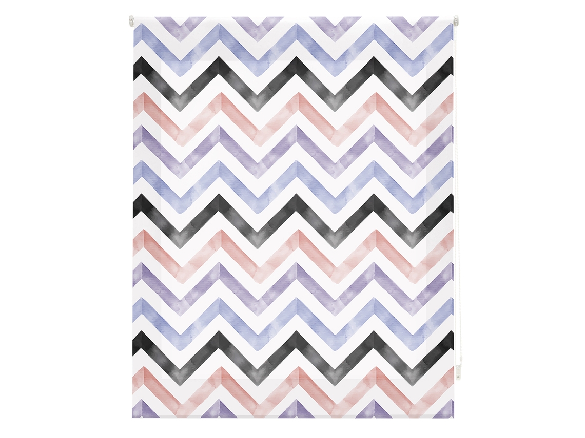 Estor Enrollable HAPPYSTOR ZigZag Estampado Digital Fantasia E98001 195x250 cm