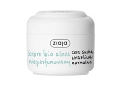 ZIAJA Orgánica aloe crema sin perfume piel normal seca 50ml sensibles