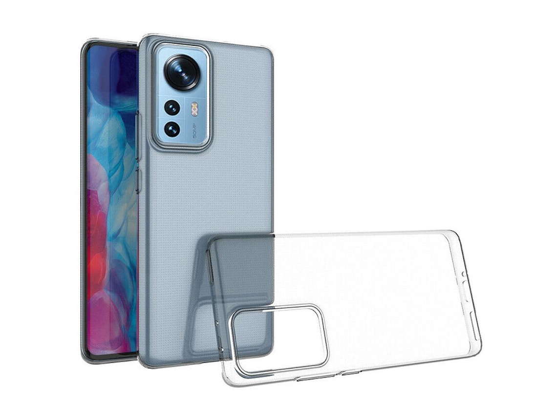 Case For Xiaomi 12 / 12x (5g) Gtrpesp Transparent Silicone Tpu Gel Case Mobile Phone Tempered Glass Screen Protector